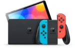 Console Nintendo Switch OLED avec Joy-Con blancs