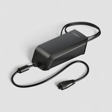 Vue rapprochée du chargeur Bosch Fast Charger 6A