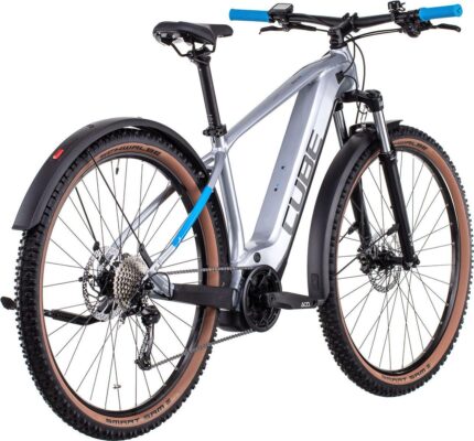 VTT électrique Cube Reaction Hybrid 625 Allroad avec garde-boue et éclairage