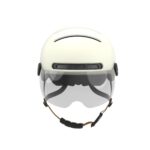 Vue latérale du casque connecté LIVALL L23 avec visière amovible