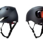 Casque Lumos Matrix équipé d’un panneau LED arrière lumineux