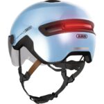 Casque vélo urbain ABUS HUD-Y ACE avec système LED rechargeable