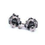Pédales Shimano Deore XT PD-M8100 vues de face