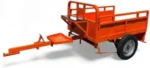 Remorque agricole robuste 450 kg pour transport de matériaux