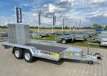 Remorque Brenderup galvanisée pour transport d’engins de chantier