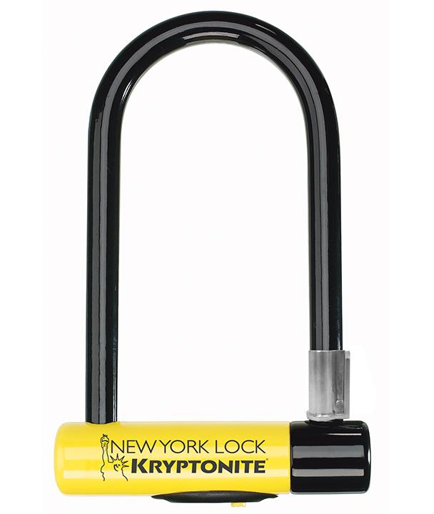 Antivol vélo Kryptonite New York Standard niveau sécurité élevé Antivol Kryptonite avec anse acier trempé 16 mm
