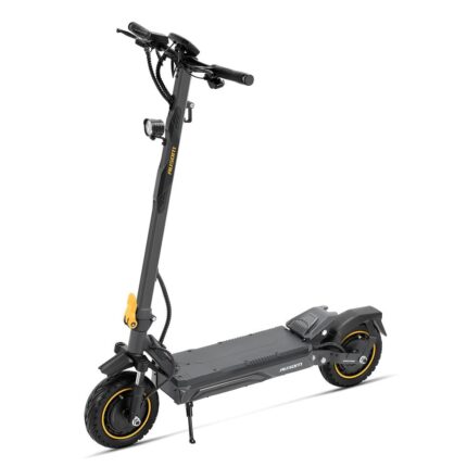 Vue latérale de la trottinette électrique Ausom DT2 Pro pliable