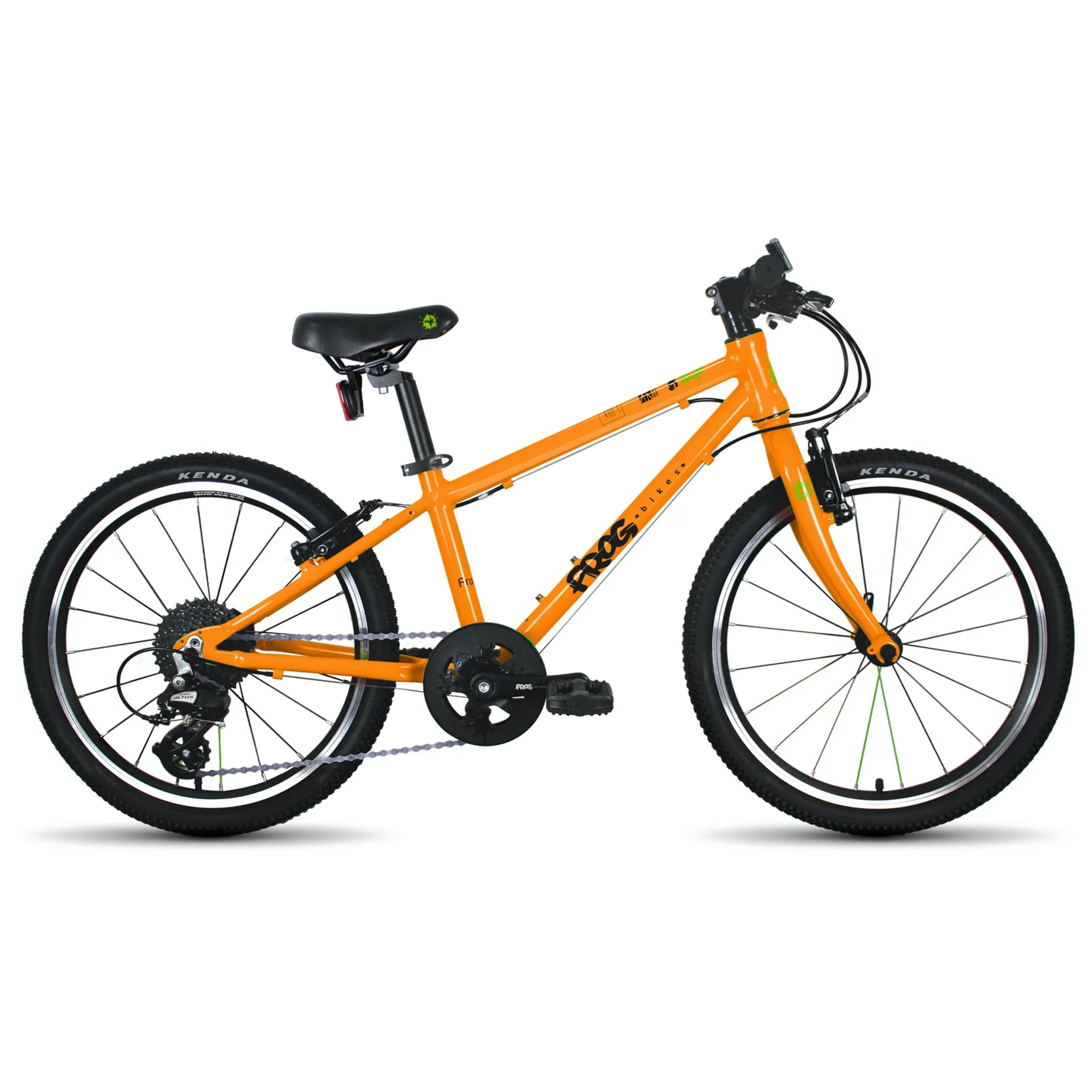 Avis Frog 52 vélo enfant léger et maniable Frog 52 vélo enfant léger avec géométrie adaptée aux jeunes riders