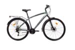 Vélo trekking Moma Bikes 28 pouces cadre aluminium noir