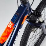 VTT trail Rockrider ST 540 S sur sentier forestier