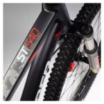 Rockrider ST 540 V2 VTT semi rigide bleu noir 27.5 pouces