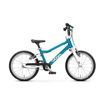 Woom GO 3 vélo enfant rouge avec roues 16 pouces confortables