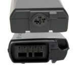 Batterie Bosch PowerPack 300 fixée sur cadre vélo électrique