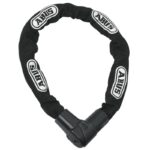 Chaîne antivol ABUS CityChain 1010 avec gaine textile noire