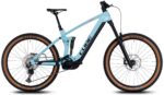 Cube Stereo Hybrid 160 HPC Race gris métal conçu pour trail engagé