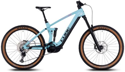 Cube Stereo Hybrid 160 HPC Race gris métal conçu pour trail engagé