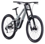 VTT descente Cube Two15 HPC SLX 29 Swampgrey noir en vue latérale