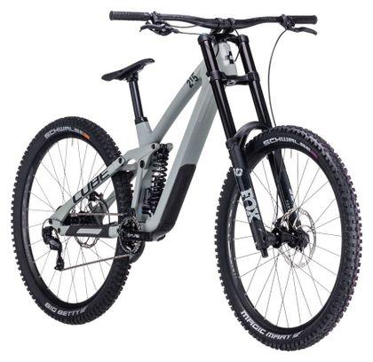 VTT descente Cube Two15 HPC SLX 29 Swampgrey noir en vue latérale