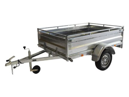 Remorque utilitaire ERDE 251 F pour transport professionnel de matériaux