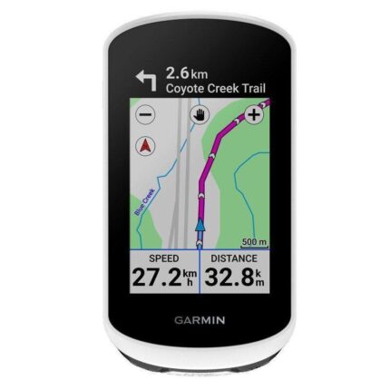 GPS Garmin Edge Explore 2 utilisé pendant une sortie cycliste