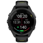 Garmin Forerunner 265S portée au poignet pendant une séance running