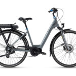 Gitane Organ e-Bike Disc gris VAE urbain freins disque hydrauliques Shimano MT200