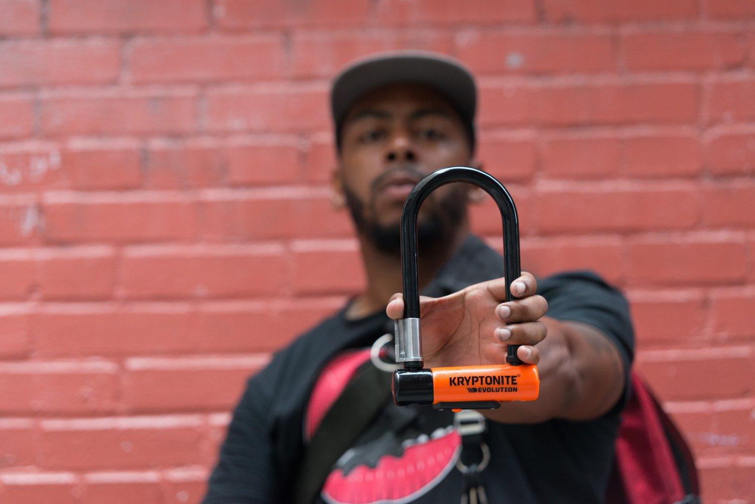 Kryptonite Fahgettaboudit 1410 avec verrou New York Disc Lock