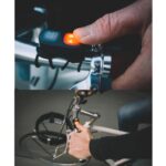Vue latérale du Lumos Matrix MIPS avec éclairage intelligent intégré