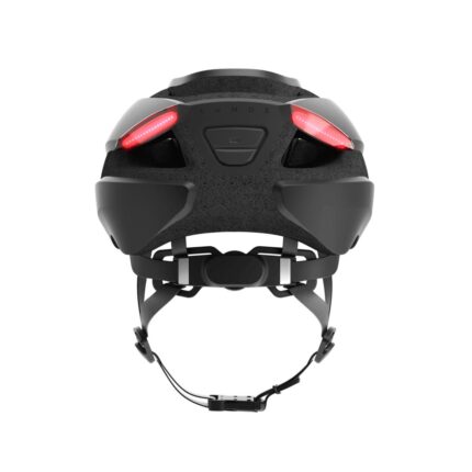 Vue latérale du casque Lumos Ultra avec éclairage de sécurité LED