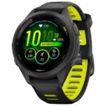 Montre Garmin Forerunner 265S noire vue de face