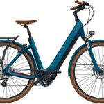 O2feel iSwan City Boost 5.1 avec porte-bagages et garde-boue élégants