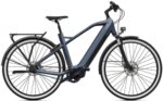 O2feel iSwan City Boost 8.1 noir mat en vue latérale