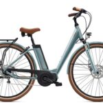Vélo électrique premium O2feel iVog City Up 5.1 avec porte-bagages arrière