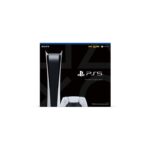 PlayStation 5 Édition Digitale avec manette DualSense blanche