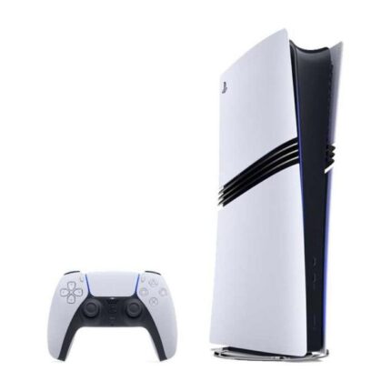 Vue rapprochée de la console PS5 Pro