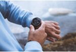 Montre Polar Grit X Pro Saphir noire vue de face