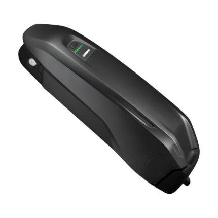 Batterie Shimano STEPS 504Wh installée sur cadre de VAE