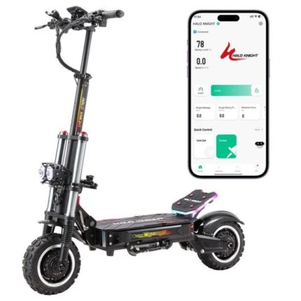 Trottinette électrique Halo Knight T107 Pro pliable haute performance