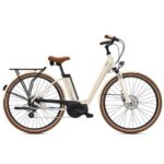 Vélo électrique O2feel iVog City Up 4.1 utilisé en environnement urbain