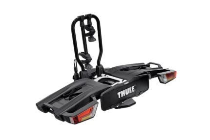 Vue rapprochée du système de fixation Thule EasyFold XT 2