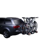 Vue latérale du porte-vélos Thule EuroWay G2 pliable