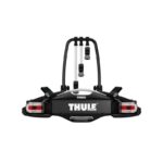 Vue arrière du Thule VeloCompact F avec système de fixation sécurisé