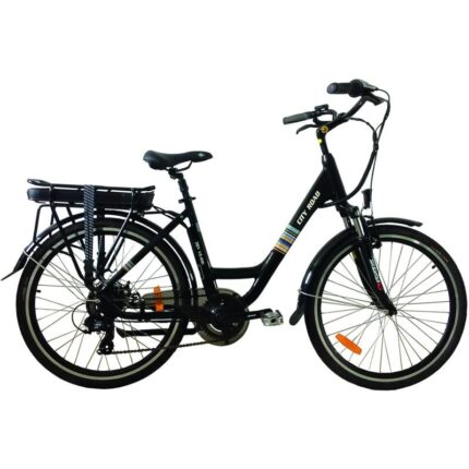 vélo électrique TOTTEM urbain cadre aluminium noir usage ville quotidien