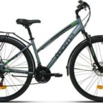 Vélo trekking Shimano 21V Moma Bikes pour randonnée longue distance