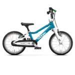 Vélo Woom GO 2 jaune vif avec freins adaptés aux enfants