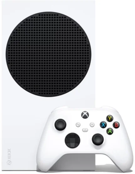 Console Xbox Series S avec design blanc minimaliste